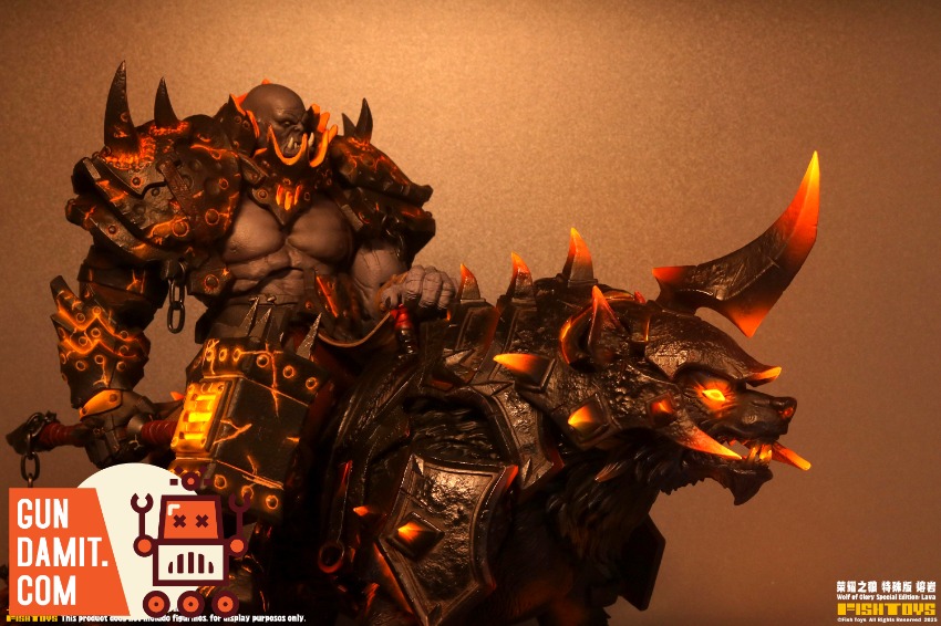 Fish Toys HY-032 Glory Wolf Special Edition Lava view 10 Fish Toys HY-032 Glory Wolf Special Edition Lava view 10