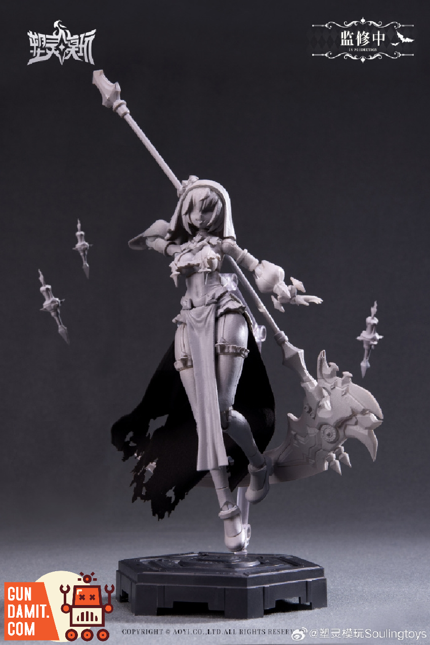 Soulingtoys 1/12 Dark Moon Llithia and Goerder Kit view 8 Soulingtoys 1/12 Dark Moon Llithia and Goerder Kit view 8