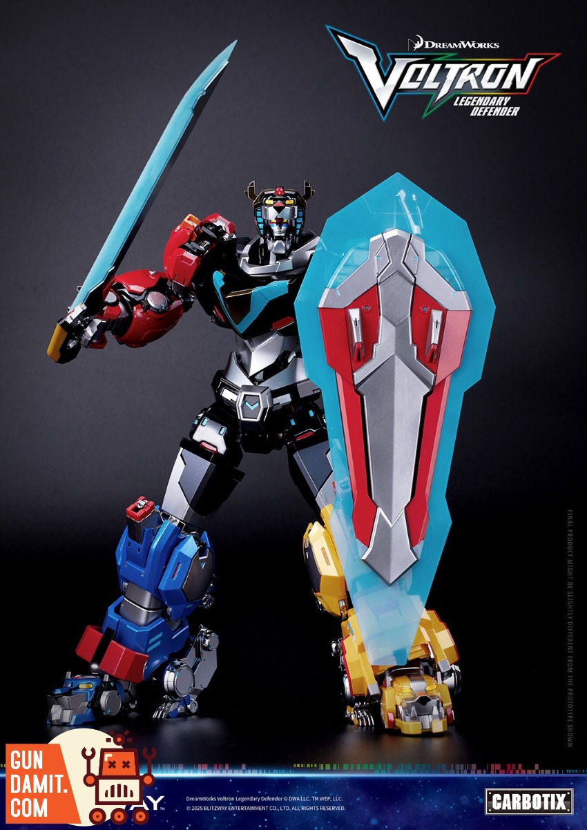 Blitzway Carbotix Voltron Golion 10th Anniversary view 7 Blitzway Carbotix Voltron Golion 10th Anniversary view 7
