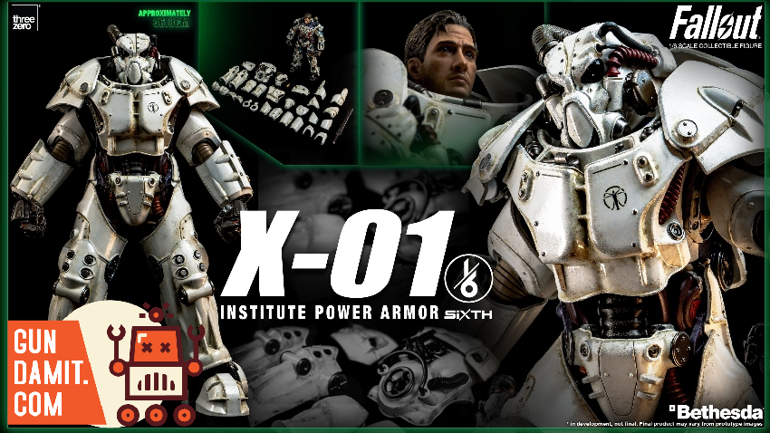 Threezero 3Z1003 Fallout X-01 Institute Power Armor view 2 Threezero 3Z1003 Fallout X-01 Institute Power Armor view 2