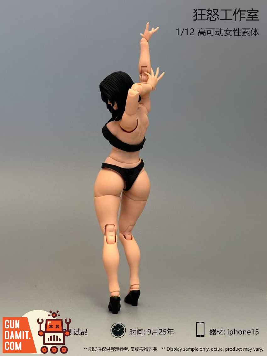 Fury Toys 1/12 FB001B Female Warrior Hana view 3 Fury Toys 1/12 FB001B Female Warrior Hana view 3