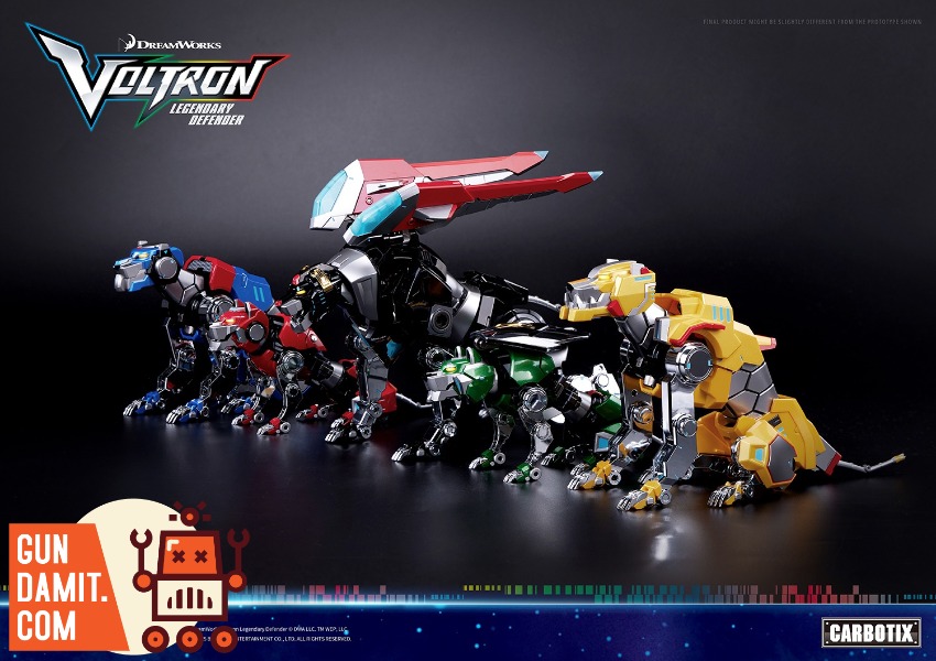 Blitzway Carbotix Voltron Golion 10th Anniversary view 14 Blitzway Carbotix Voltron Golion 10th Anniversary view 14