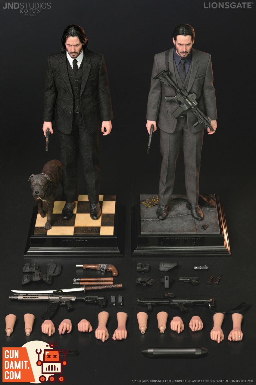 JND Studio KJW-005C John Wick 1 and 4 C-Type Figure view 61 JND Studio KJW-005C John Wick 1 and 4 C-Type Figure view 61