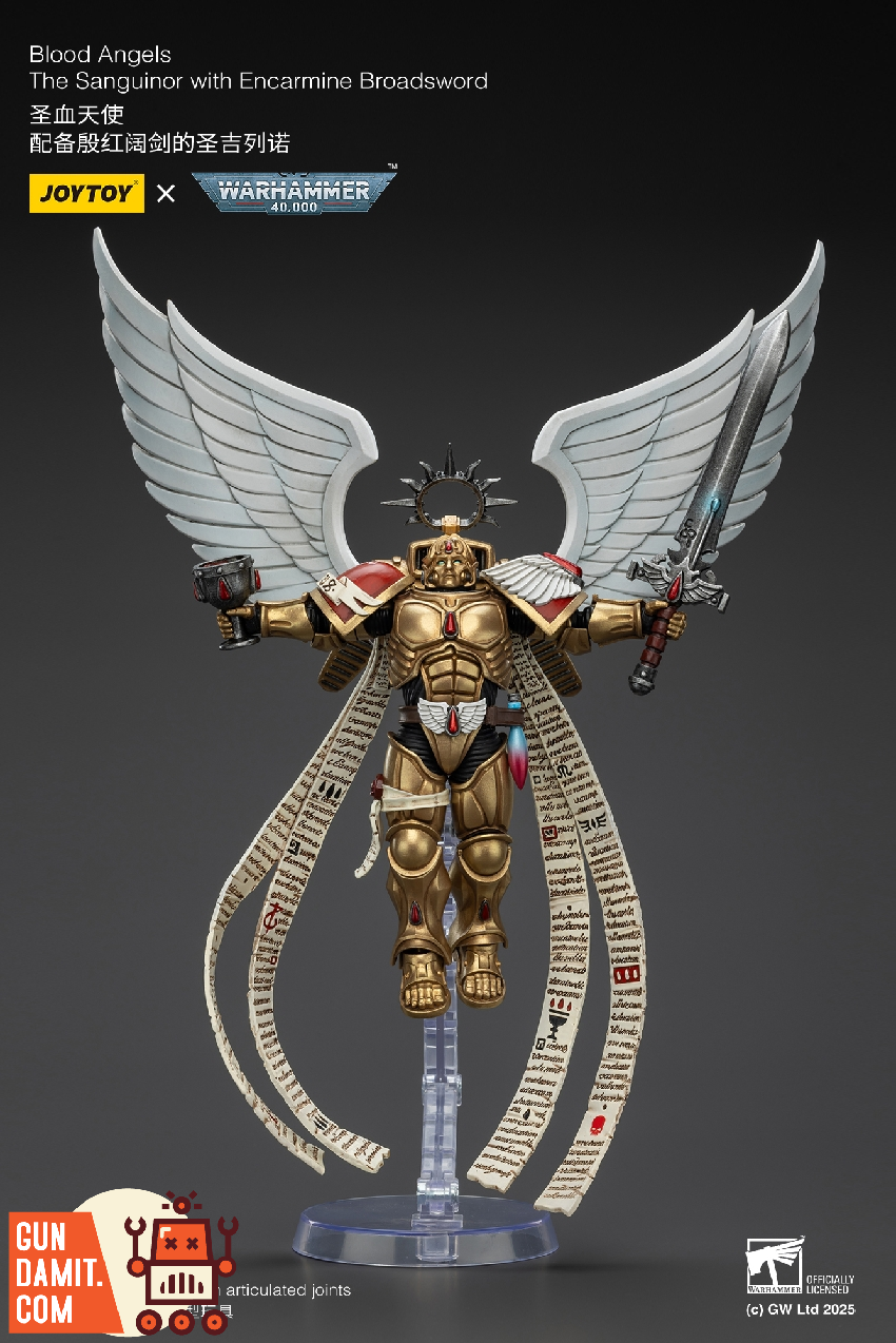 JoyToy JT02519 Warhammer 40K Blood Angels Sanguinor view 12 JoyToy JT02519 Warhammer 40K Blood Angels Sanguinor view 12