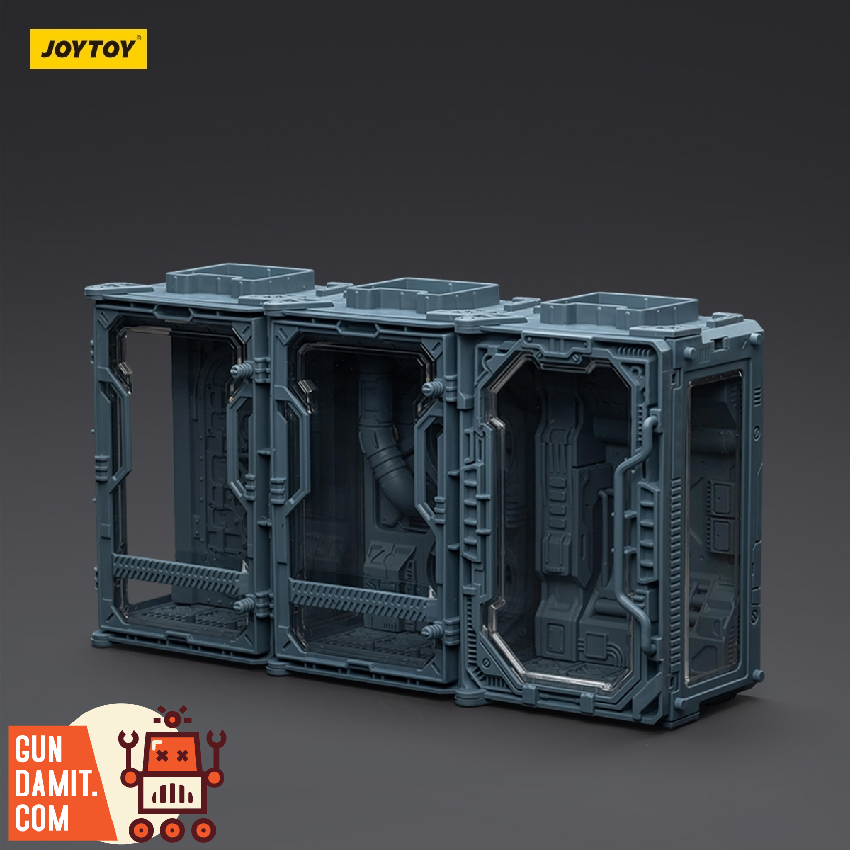 JoyToy 1/25 Soldier Hangar Display Case Titanium Grey view 18 JoyToy 1/25 Soldier Hangar Display Case Titanium Grey view 18