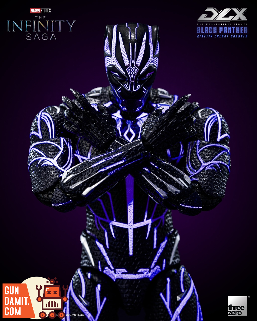 Threezero DLX Black Panther Kinetic Energy view 13 Threezero DLX Black Panther Kinetic Energy view 13
