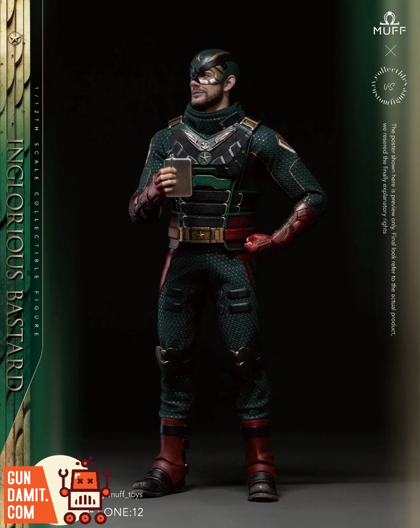 Muff Toys MF08 Inglorious Bastard 1/12 Figure view 7 Muff Toys MF08 Inglorious Bastard 1/12 Figure view 7