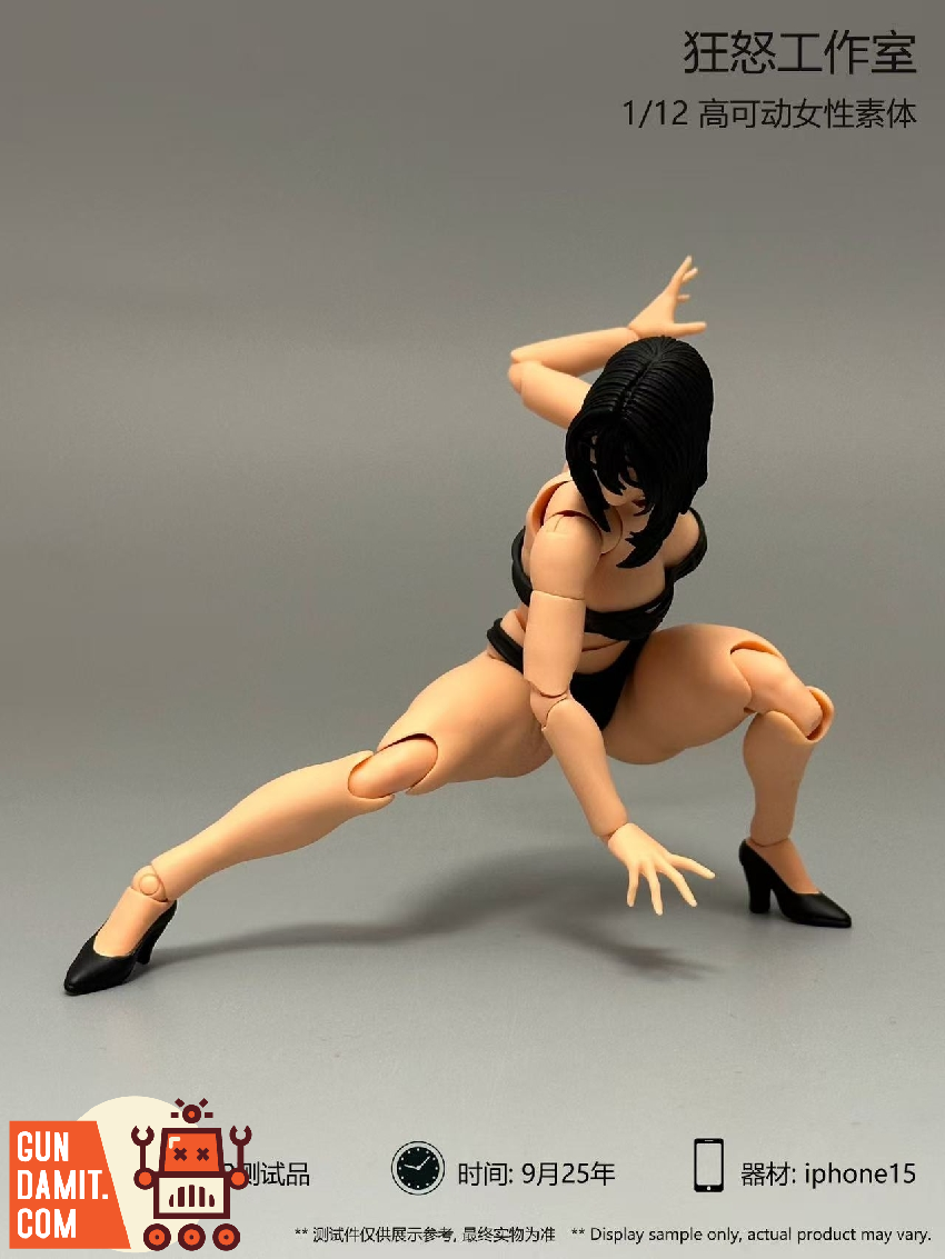 Fury Toys 1/12 FB001B Female Warrior Hana view 2 Fury Toys 1/12 FB001B Female Warrior Hana view 2