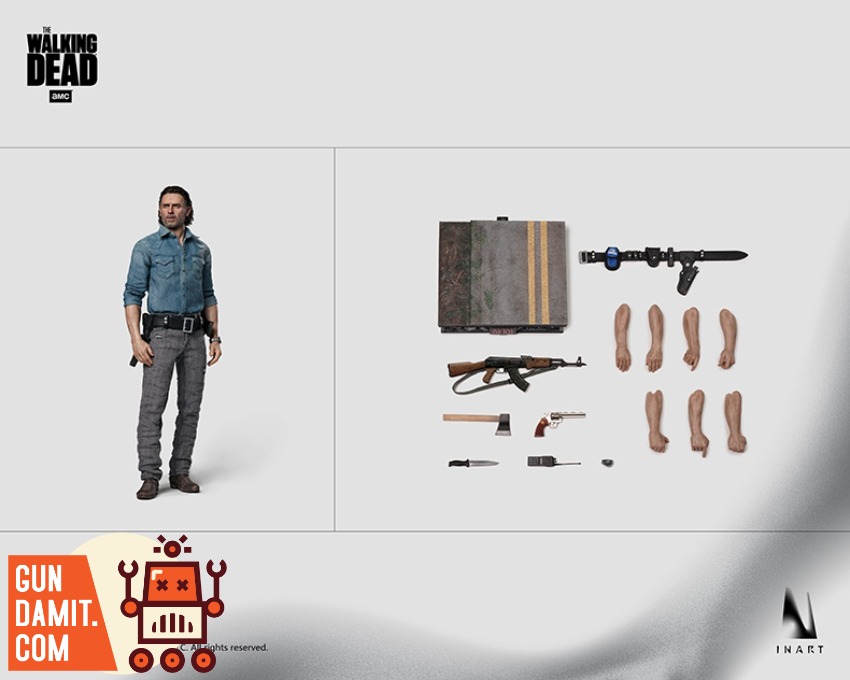 Inart 1/6 A024 Walking Dead Rick Grimes view 24 Inart 1/6 A024 Walking Dead Rick Grimes view 24