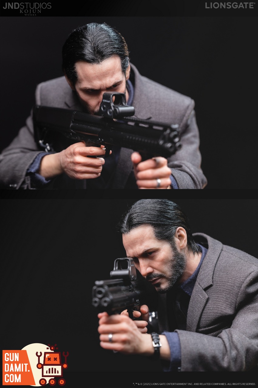 JND Studio KJW-005C John Wick 1 and 4 C-Type Figure view 14 JND Studio KJW-005C John Wick 1 and 4 C-Type Figure view 14