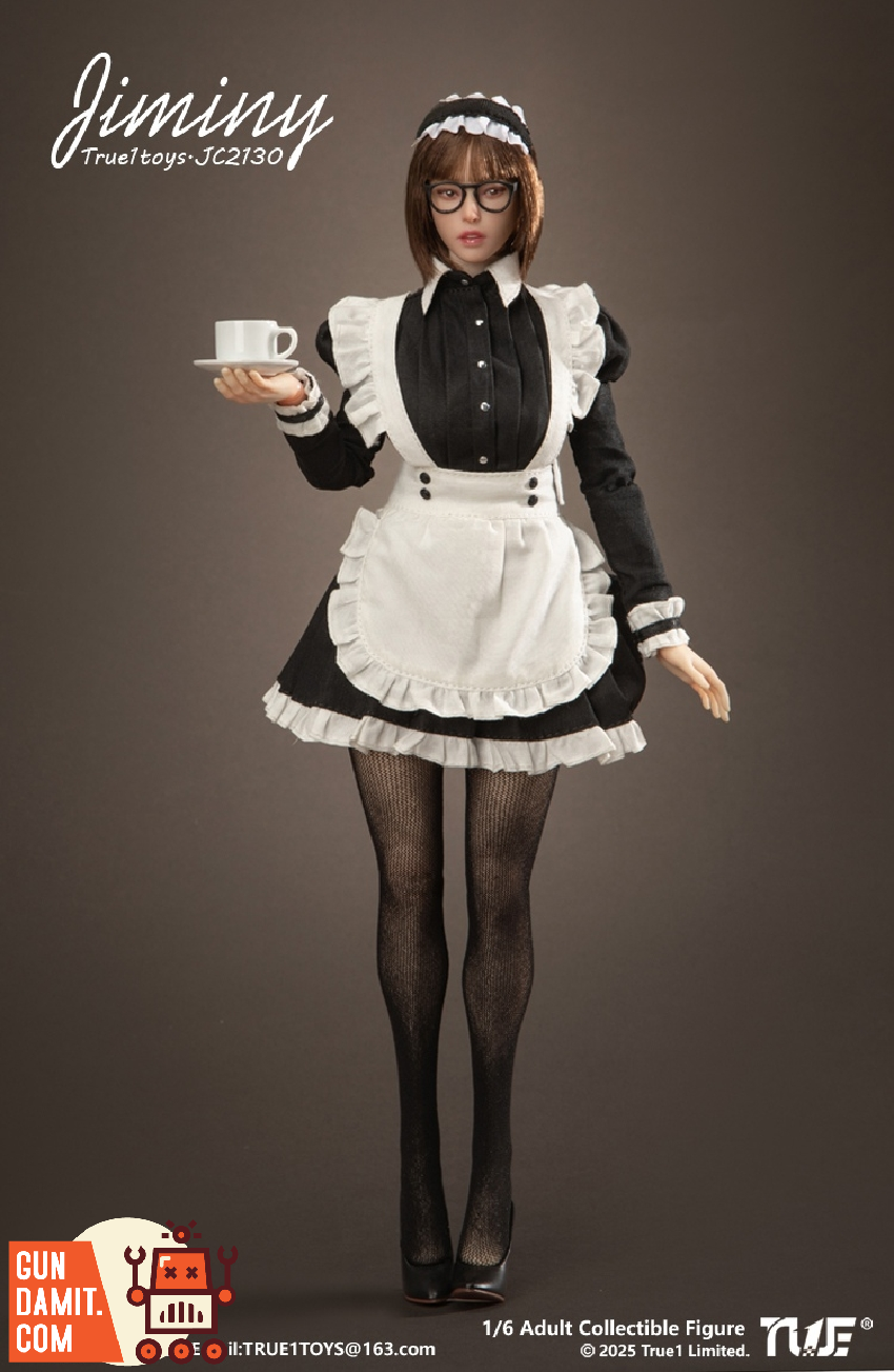 True1Toys 1/6 JC2130 Maid Jiminy Rooted Hair view 3 True1Toys 1/6 JC2130 Maid Jiminy Rooted Hair view 3