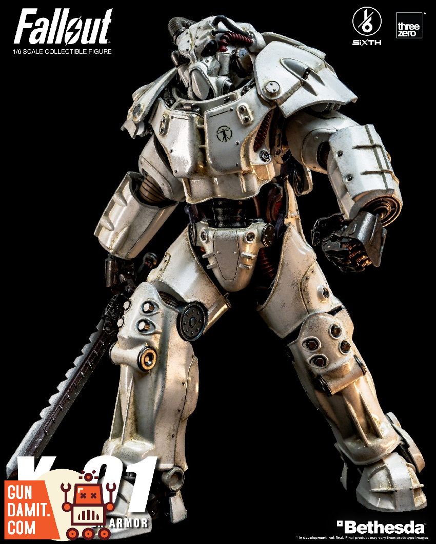 Threezero 3Z1003 Fallout X-01 Institute Power Armor view 11 Threezero 3Z1003 Fallout X-01 Institute Power Armor view 11