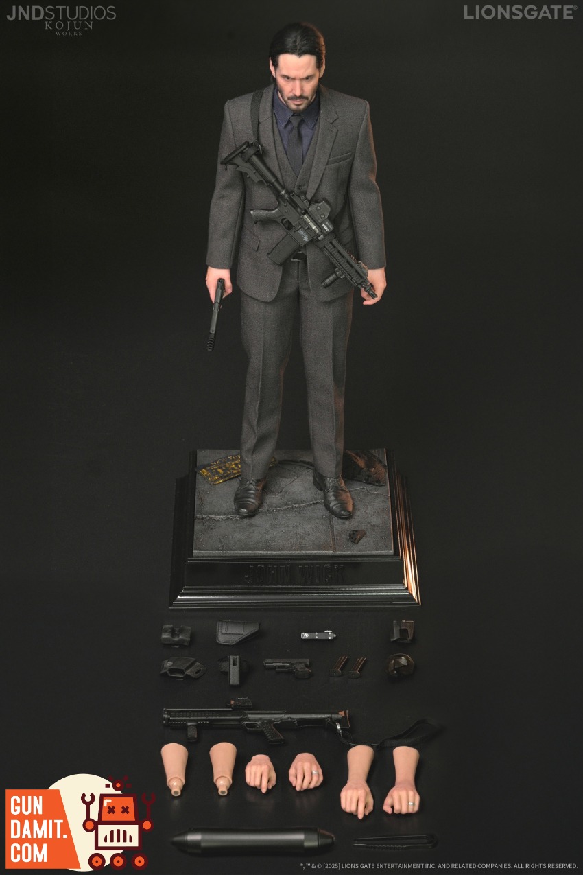 JND Studio KJW-005A John Wick Chapter 1 Figure view 30 JND Studio KJW-005A John Wick Chapter 1 Figure view 30
