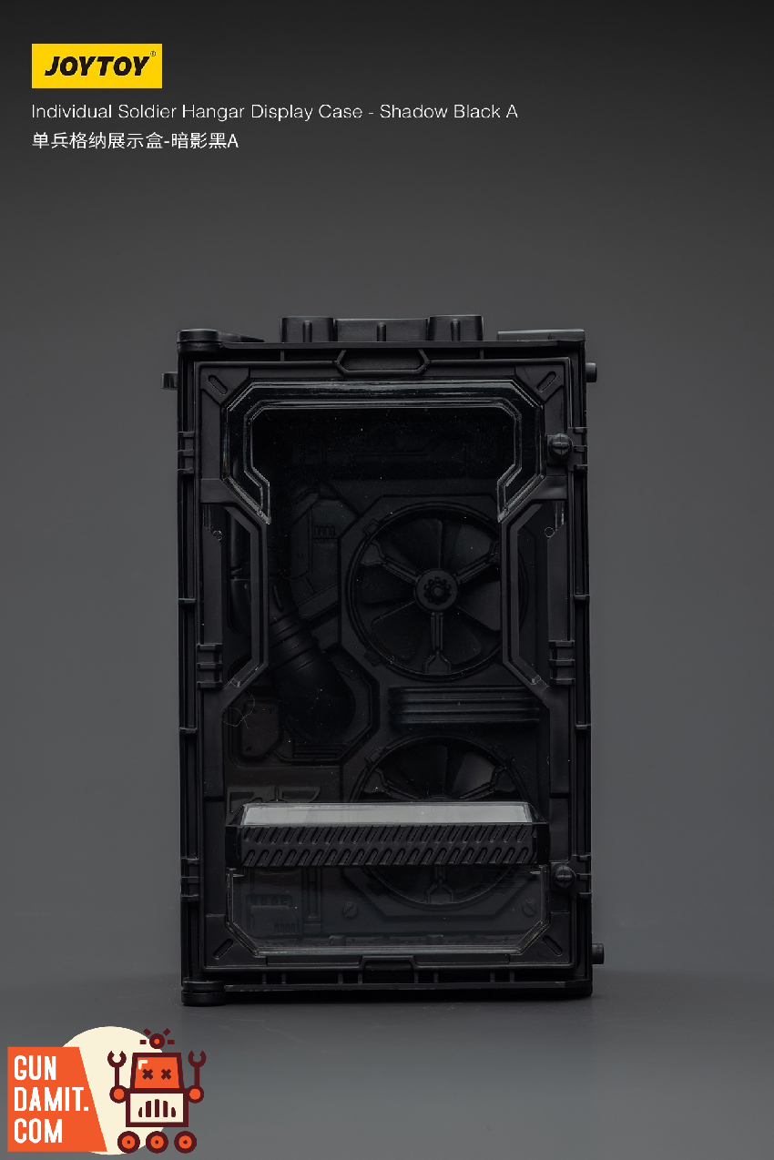 JoyToy 1/25 Soldier Hangar Display Case Shadow Black view 3 JoyToy 1/25 Soldier Hangar Display Case Shadow Black view 3