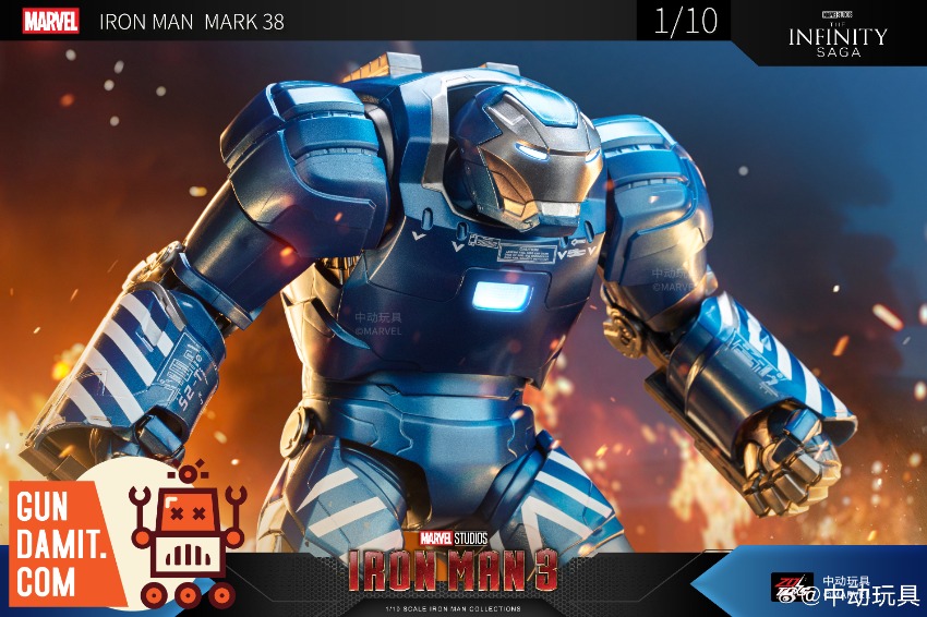 ZT Toys Marvel X-Series Iron Man MK38 Igor view 2 ZT Toys Marvel X-Series Iron Man MK38 Igor view 2