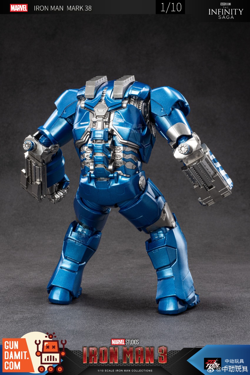 ZT Toys Marvel X-Series Iron Man MK38 Igor view 6 ZT Toys Marvel X-Series Iron Man MK38 Igor view 6