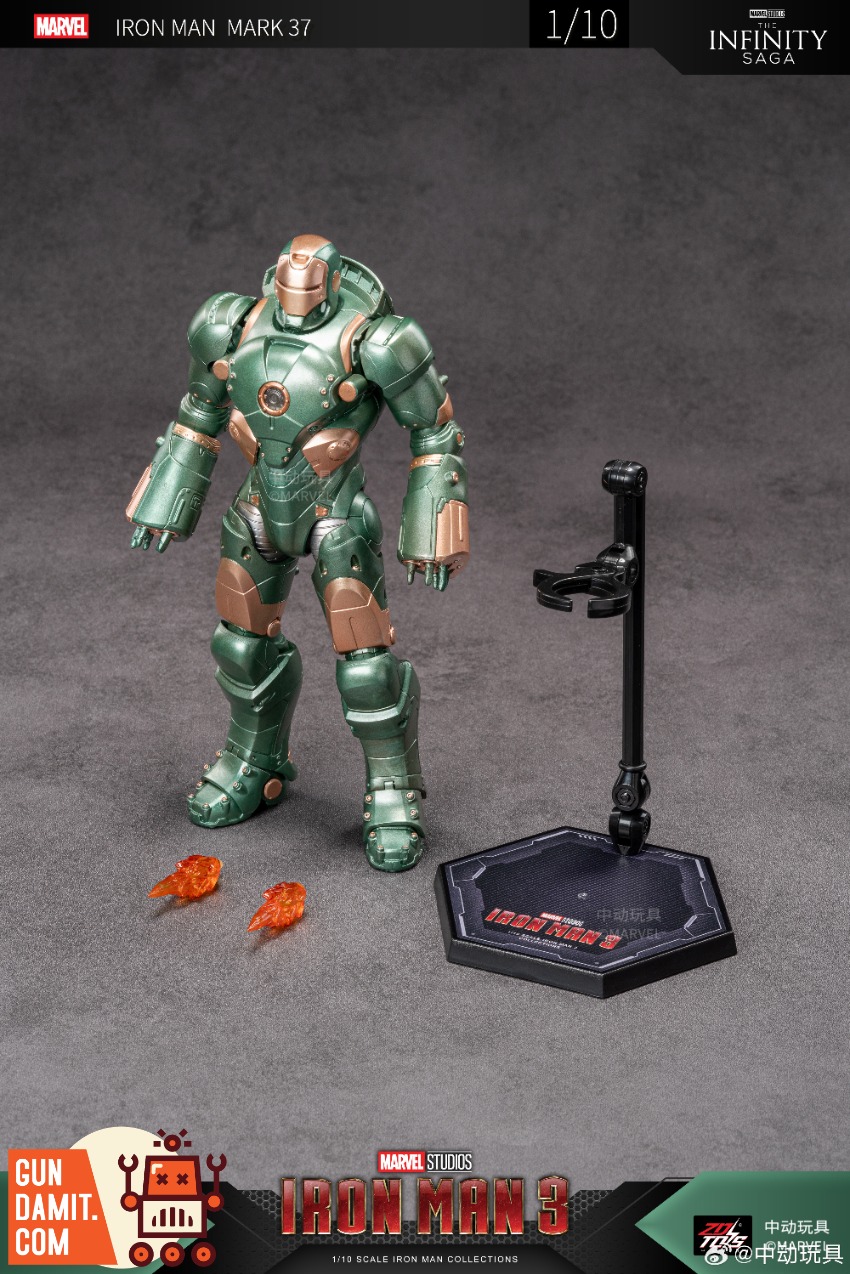 ZT Toys Marvel Iron Man MK37 Hammerhead Shark view 9 ZT Toys Marvel Iron Man MK37 Hammerhead Shark view 9