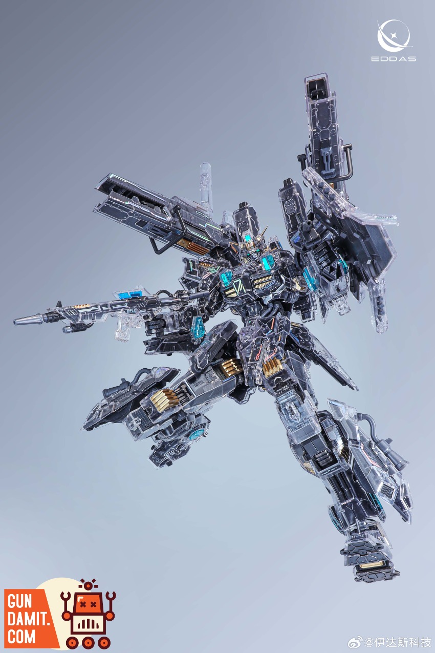 Eddas Technology 1/100 Asgard Mechanical Clear Model Kit view 2 Eddas Technology 1/100 Asgard Mechanical Clear Model Kit view 2