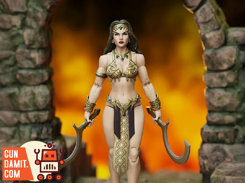 Boss Fight Studio Conan HACKS Belit Queen of the Black Coast 1/12 Action Figure view 6 Boss Fight Studio Conan HACKS Belit Queen of the Black Coast 1/12 Action Figure view 6