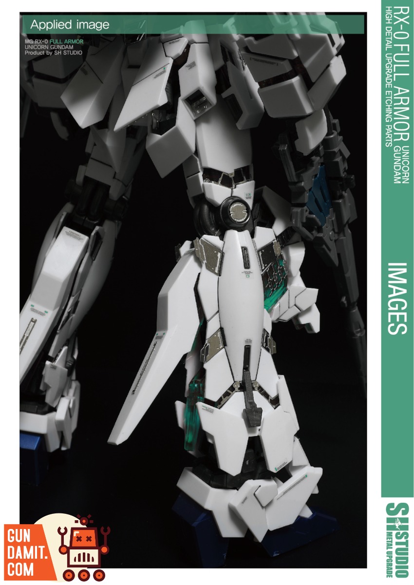 SH Studio MG Full Armor Unicorn Gundam Etching Sheet view 13 SH Studio MG Full Armor Unicorn Gundam Etching Sheet view 13