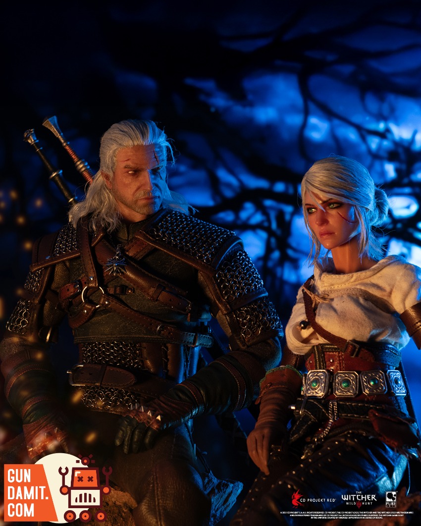 PureArts 1/6 Witcher 3 Wild Hunt Ciri view 22 PureArts 1/6 Witcher 3 Wild Hunt Ciri view 22