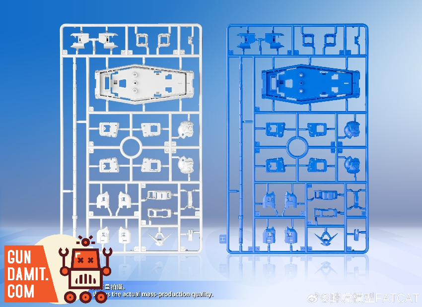 Fat Cat 1/100 Blue Yuanzu Gundam Model Kit view 17 Fat Cat 1/100 Blue Yuanzu Gundam Model Kit view 17