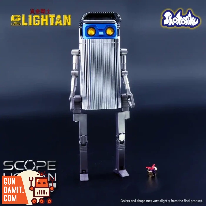 Shohoriku SK0061 Tatsunoko Gold Lightan Lens-man Die-Cast Figure view 12 Shohoriku SK0061 Tatsunoko Gold Lightan Lens-man Die-Cast Figure view 12