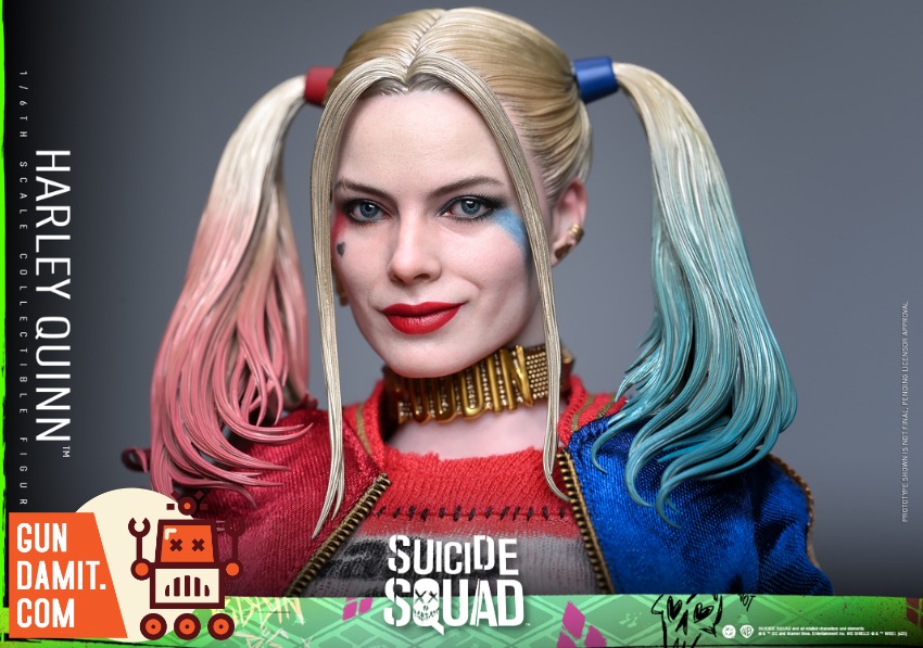 Hot Toys MMS841 Suicide Squad Harley Quinn Gel Hair view 17 Hot Toys MMS841 Suicide Squad Harley Quinn Gel Hair view 17