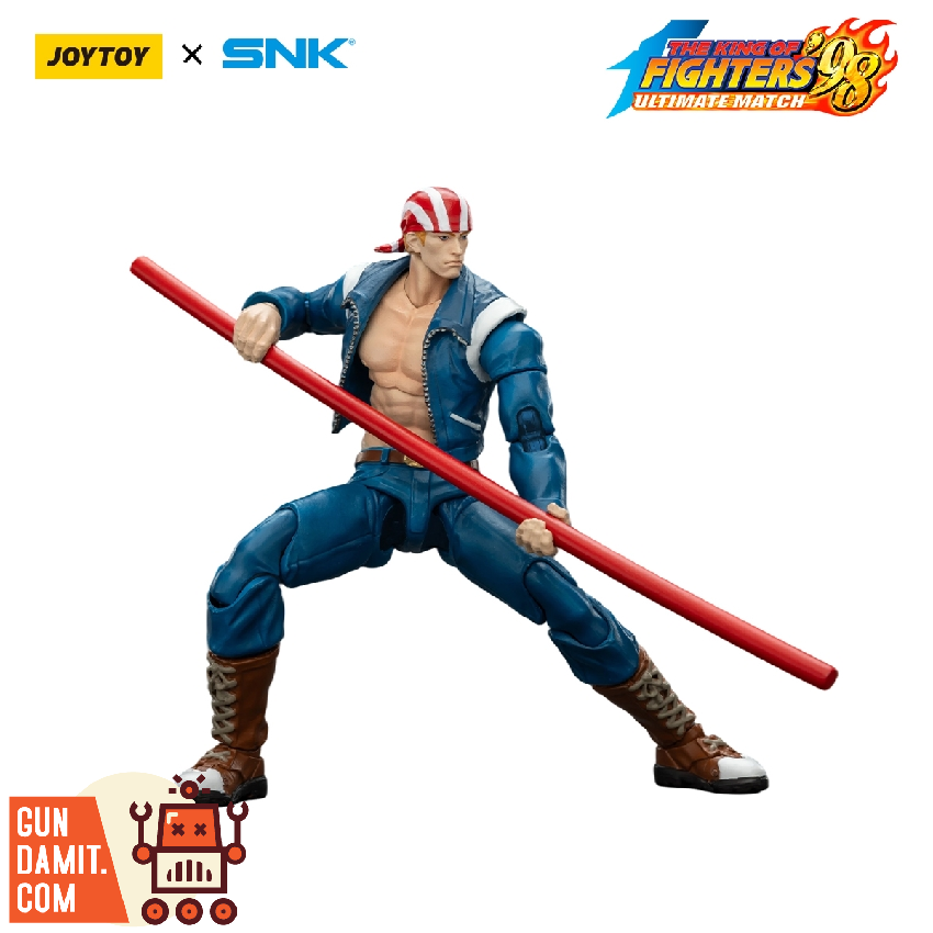 JoyToy JT02618 1/18 KOF 98UM Billy Kane Action Figure view 8 JoyToy JT02618 1/18 KOF 98UM Billy Kane Action Figure view 8