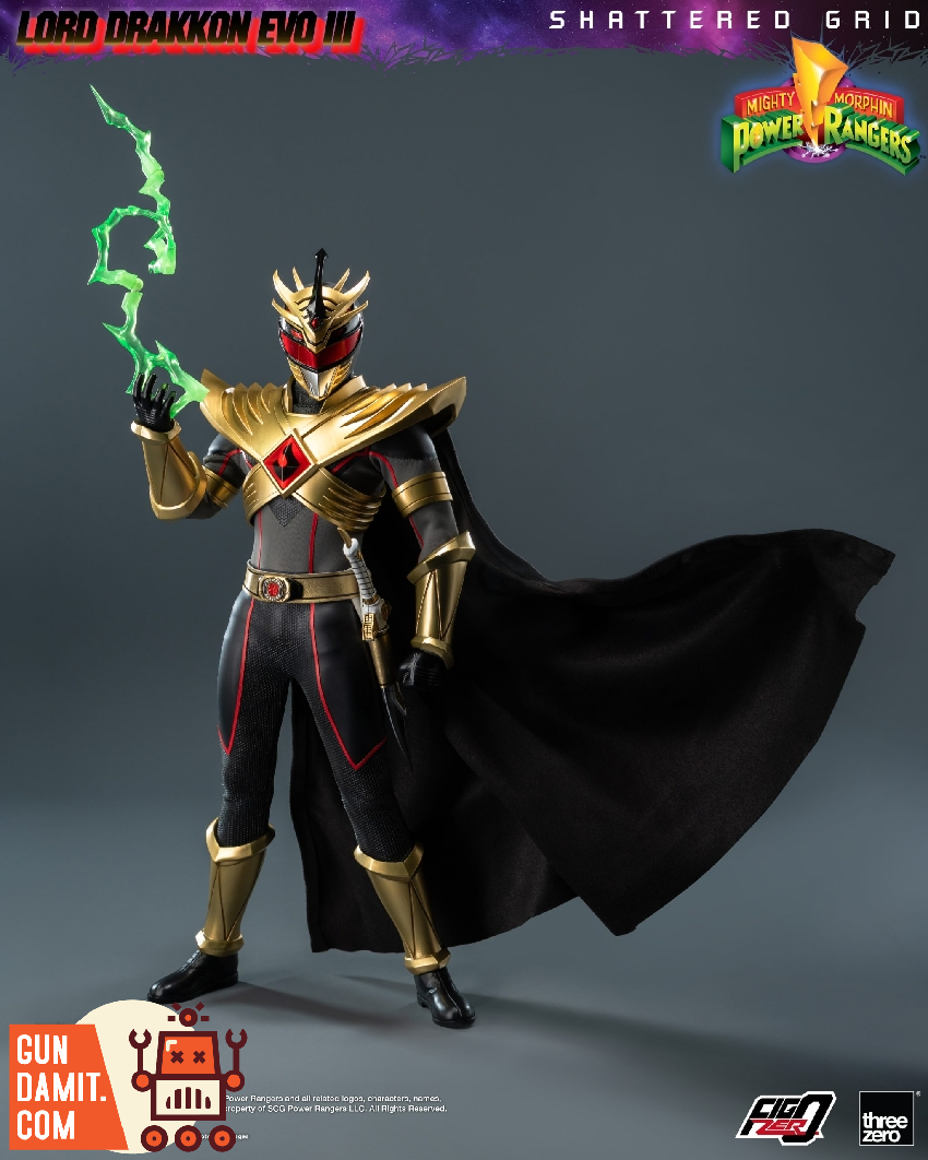 Threezero 3Z1026 Power Rangers Lord Drakkon Evo III view 6 Threezero 3Z1026 Power Rangers Lord Drakkon Evo III view 6