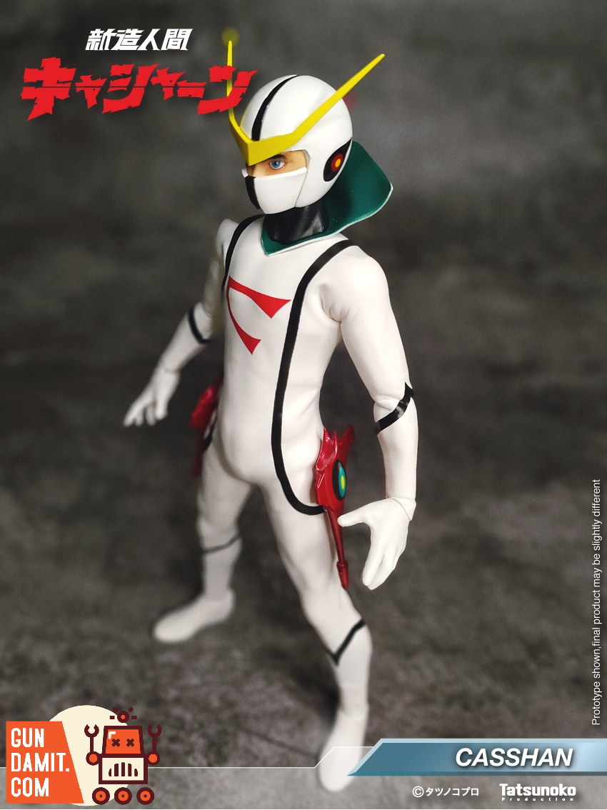 King Arts DFS085 Casshan Action Figure view 2 King Arts DFS085 Casshan Action Figure view 2