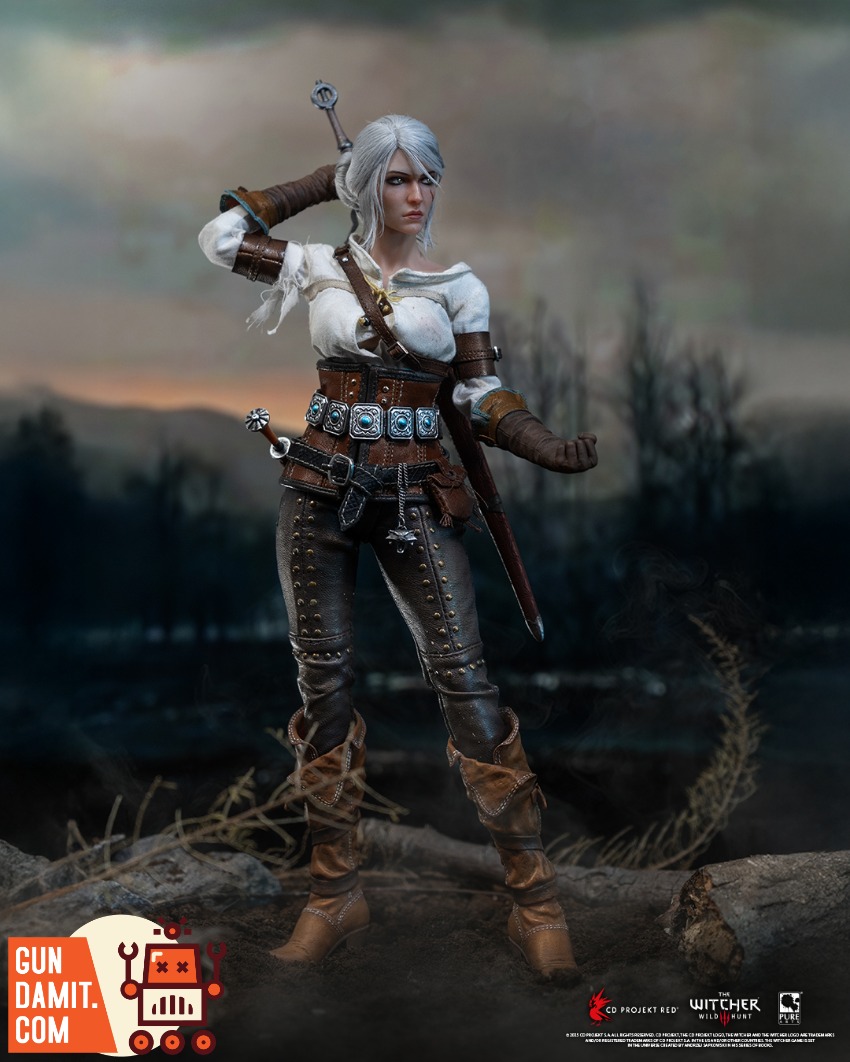 PureArts 1/6 Witcher 3 Wild Hunt Ciri view 6 PureArts 1/6 Witcher 3 Wild Hunt Ciri view 6