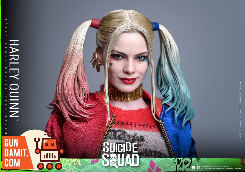 Hot Toys MMS841 Suicide Squad Harley Quinn Gel Hair view 19 Hot Toys MMS841 Suicide Squad Harley Quinn Gel Hair view 19