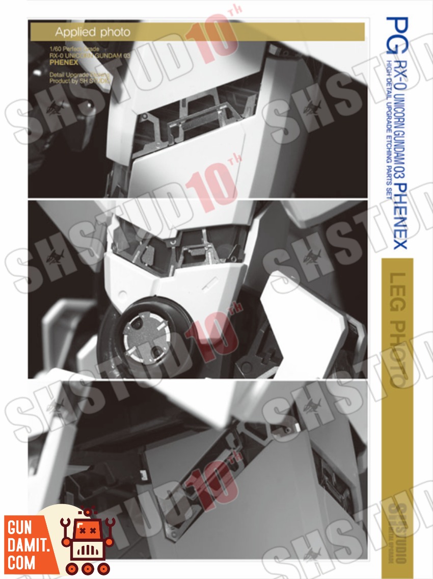 SH Studio PG RX-0 Phoenix Unicorn Gundam 03 Etching Sheet view 13 SH Studio PG RX-0 Phoenix Unicorn Gundam 03 Etching Sheet view 13