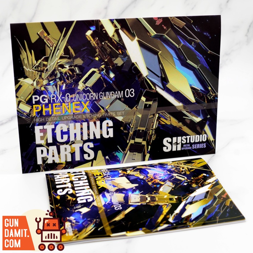 SH Studio PG RX-0 Phoenix Unicorn Gundam 03 Etching Sheet view 2 SH Studio PG RX-0 Phoenix Unicorn Gundam 03 Etching Sheet view 2