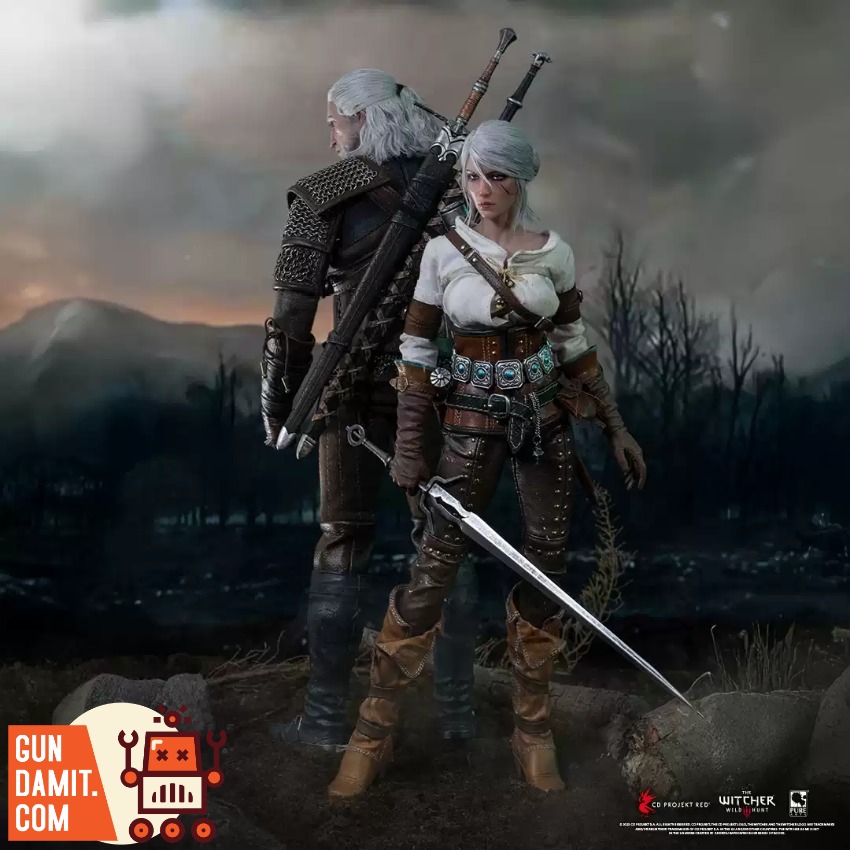 PureArts 1/6 Witcher 3 Wild Hunt Ciri view 1 PureArts 1/6 Witcher 3 Wild Hunt Ciri view 1