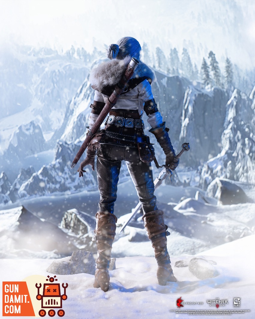 PureArts 1/6 Witcher 3 Wild Hunt Ciri view 28 PureArts 1/6 Witcher 3 Wild Hunt Ciri view 28