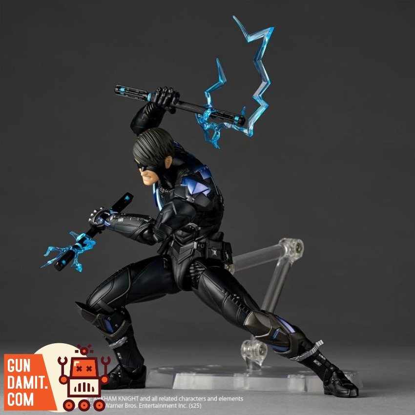 KAIYODO Revoltech DC Batman Arkham Nightwing Figure view 6 KAIYODO Revoltech DC Batman Arkham Nightwing Figure view 6