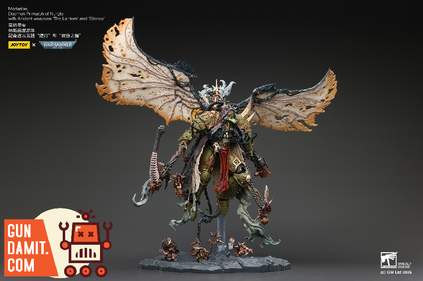 JoyToy JT02564 WH40K Mortarion Daemon Primarch of Nurgle view 34 JoyToy JT02564 WH40K Mortarion Daemon Primarch of Nurgle view 34