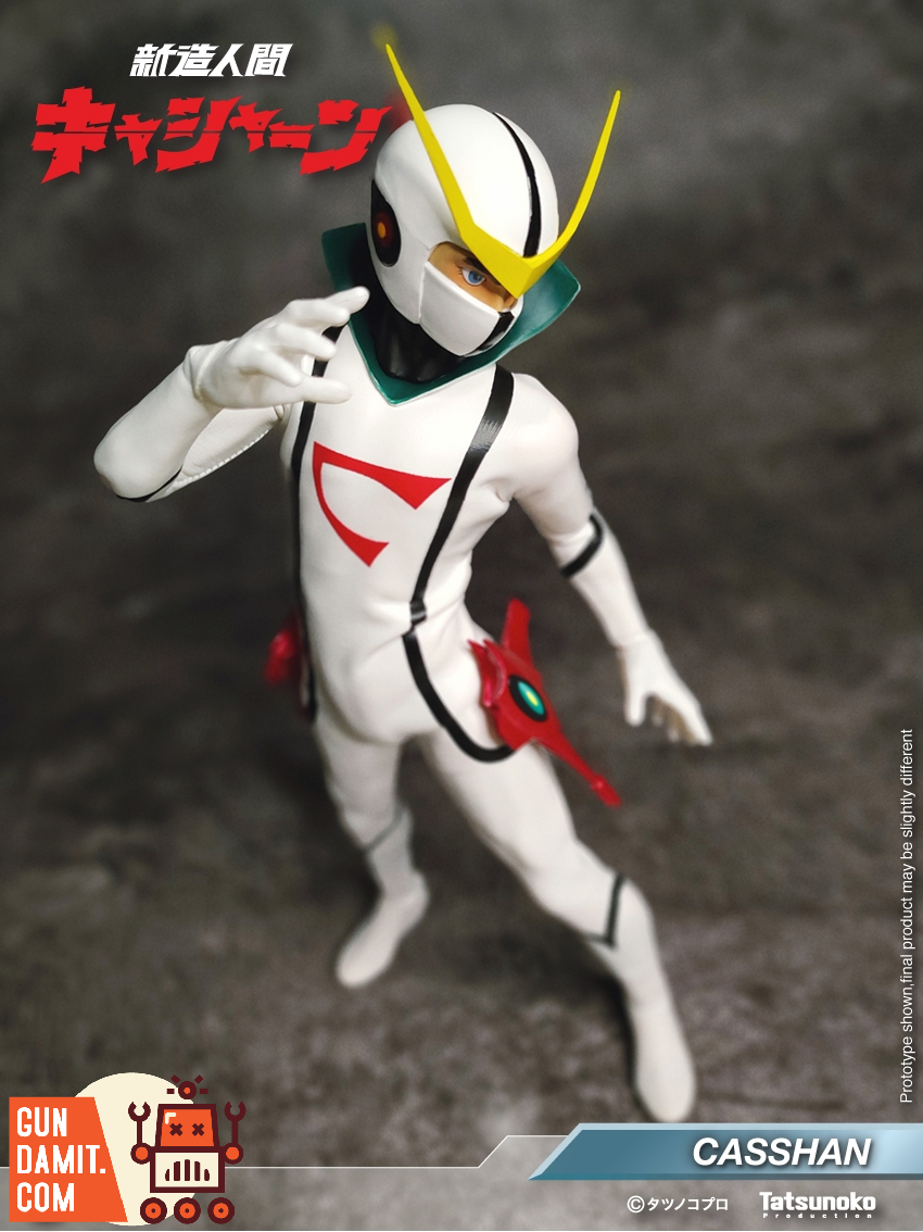 King Arts DFS085 Casshan Action Figure view 8 King Arts DFS085 Casshan Action Figure view 8