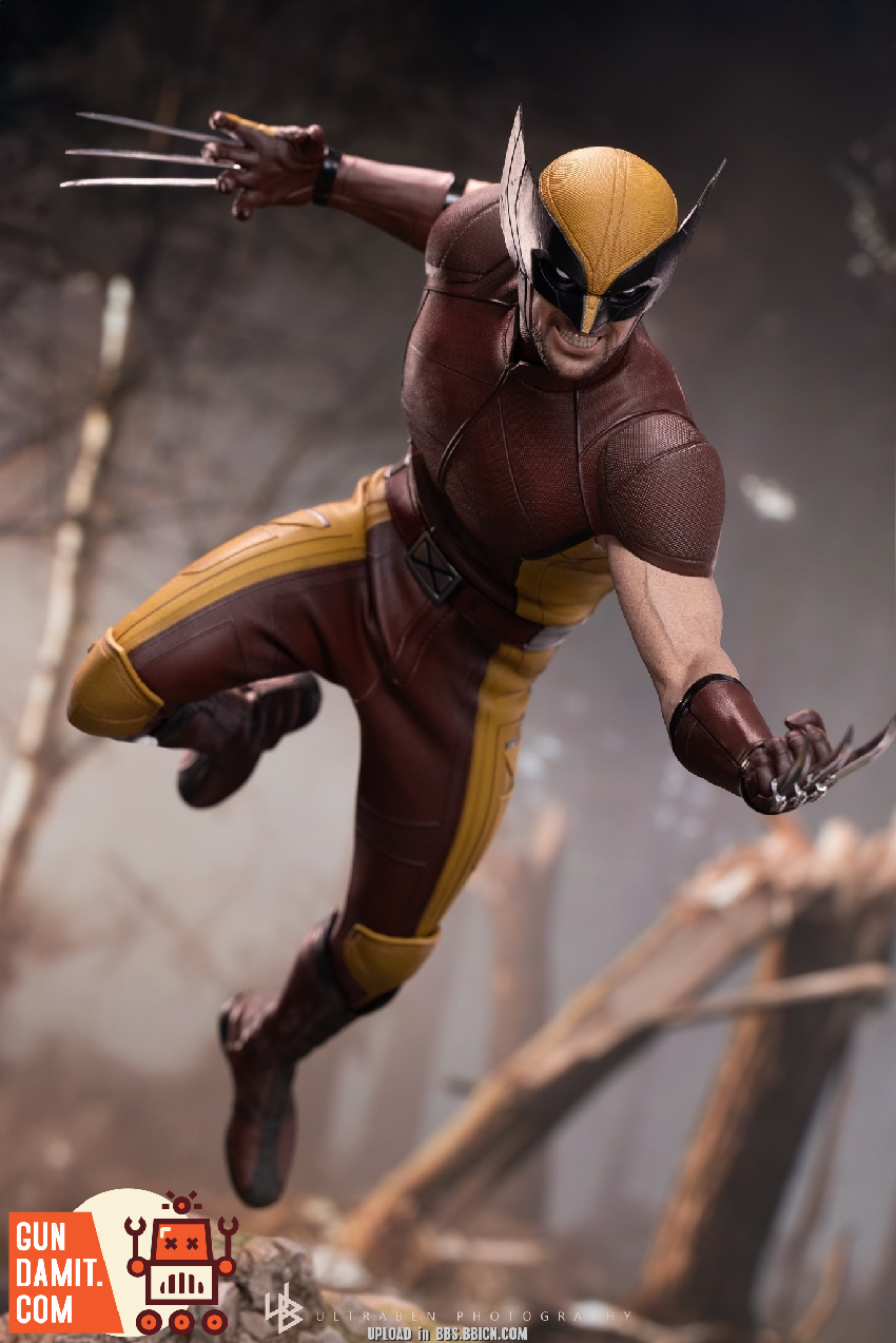 Hot Toys MMS831 Wolverine Classic Brown Suit 1/6 Figure view 28 Hot Toys MMS831 Wolverine Classic Brown Suit 1/6 Figure view 28