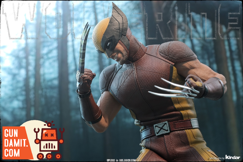 Hot Toys MMS831 Wolverine Classic Brown Suit 1/6 Figure view 5 Hot Toys MMS831 Wolverine Classic Brown Suit 1/6 Figure view 5