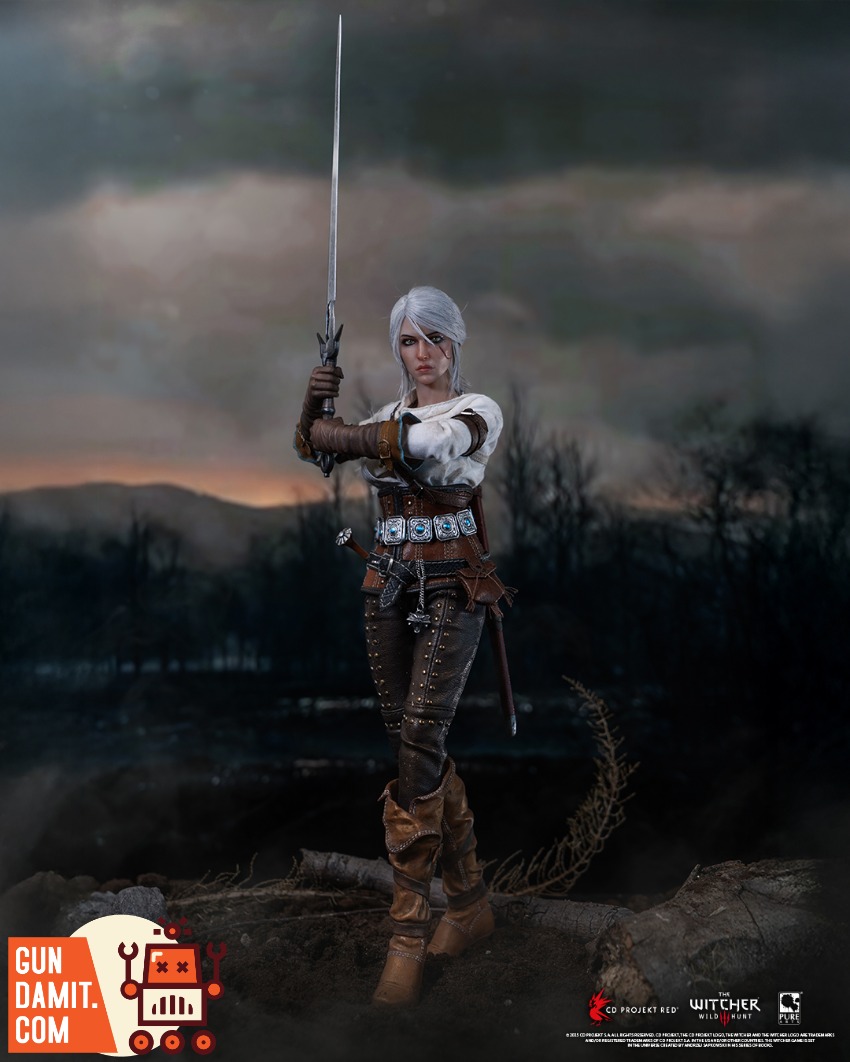 PureArts 1/6 Witcher 3 Wild Hunt Ciri view 7 PureArts 1/6 Witcher 3 Wild Hunt Ciri view 7