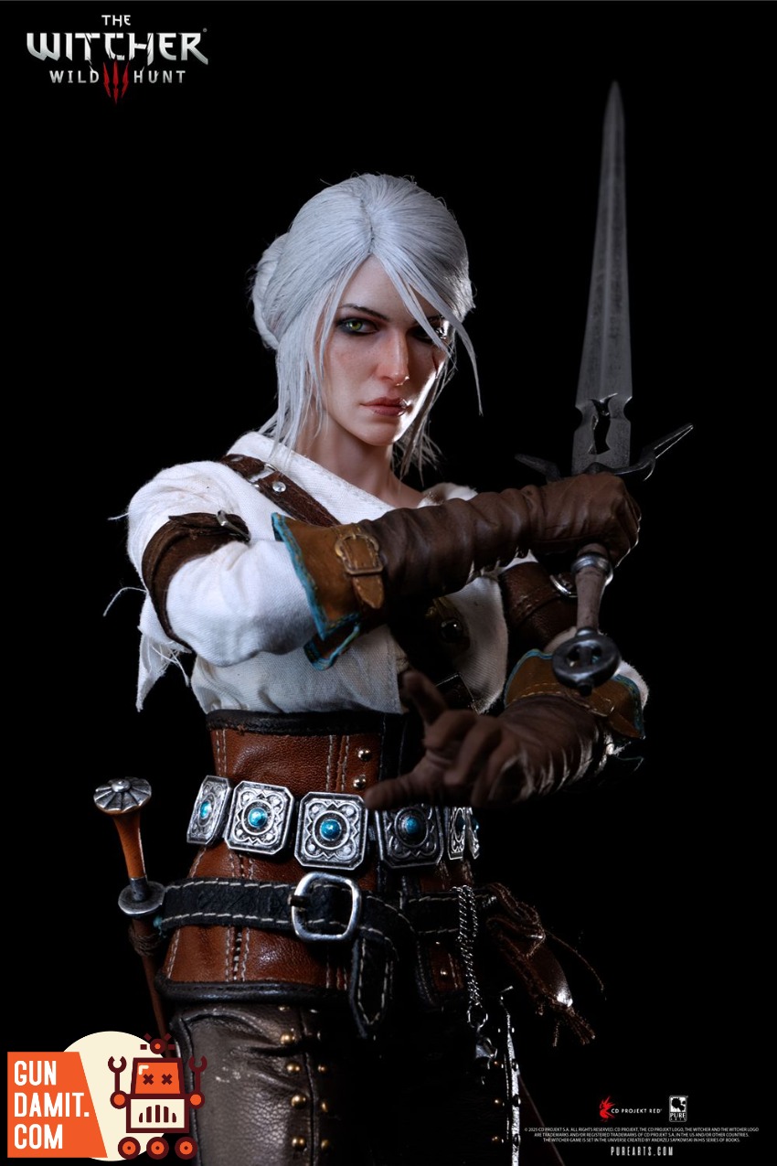 PureArts 1/6 Witcher 3 Wild Hunt Ciri view 45 PureArts 1/6 Witcher 3 Wild Hunt Ciri view 45