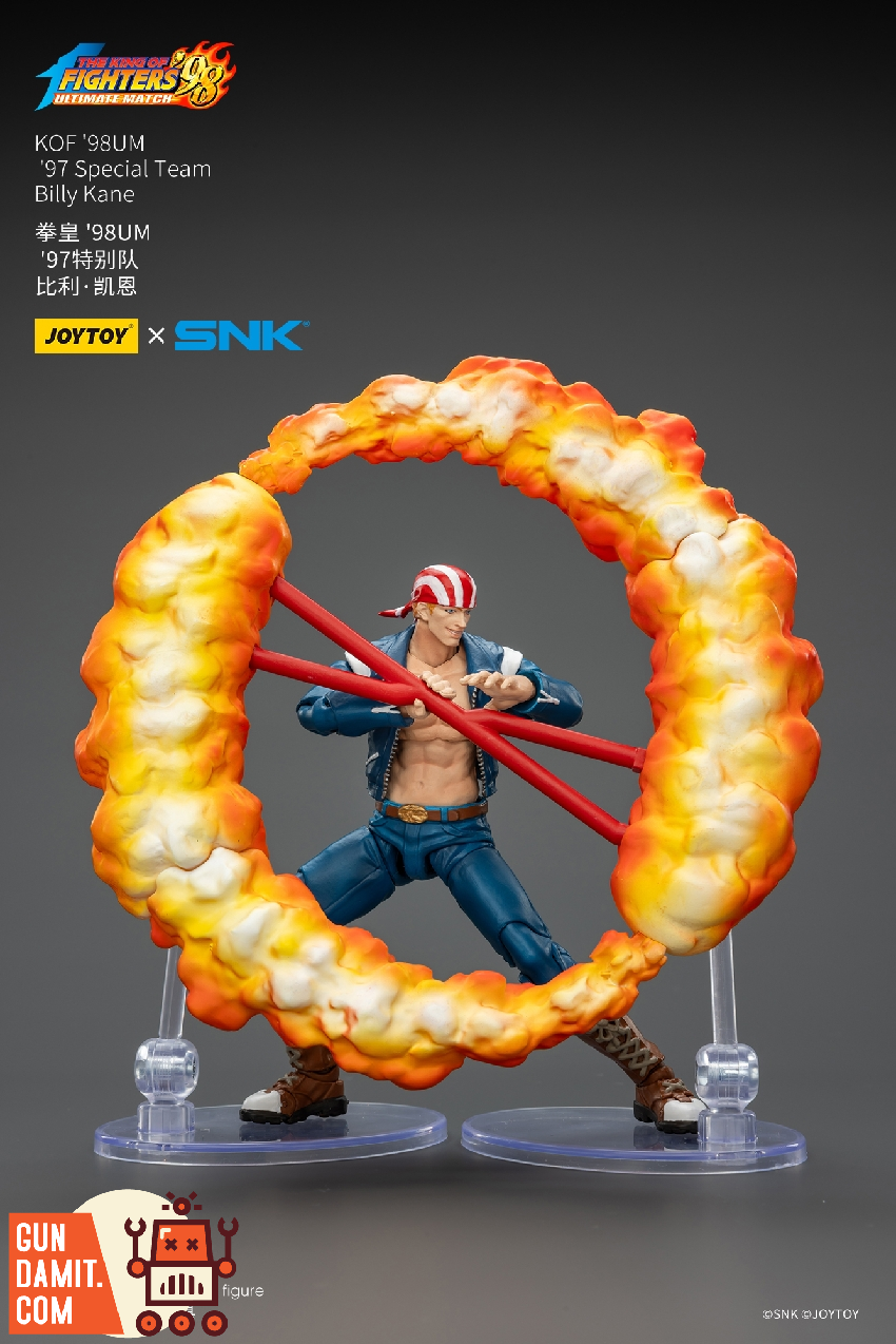 JoyToy JT02618 1/18 KOF 98UM Billy Kane Action Figure view 12 JoyToy JT02618 1/18 KOF 98UM Billy Kane Action Figure view 12