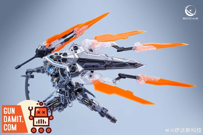 Eddas Technology 1/100 Valkyrie Mechanical Clear Model Kit view 1 Eddas Technology 1/100 Valkyrie Mechanical Clear Model Kit view 1