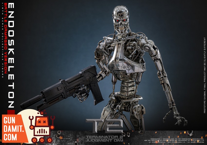 Hot Toys MMS840D77 T-800 Endoskeleton Battle Damaged view 11 Hot Toys MMS840D77 T-800 Endoskeleton Battle Damaged view 11