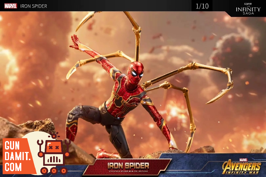 ZT Toys Iron Spider 2.0 Avengers Infinity War view 11 ZT Toys Iron Spider 2.0 Avengers Infinity War view 11