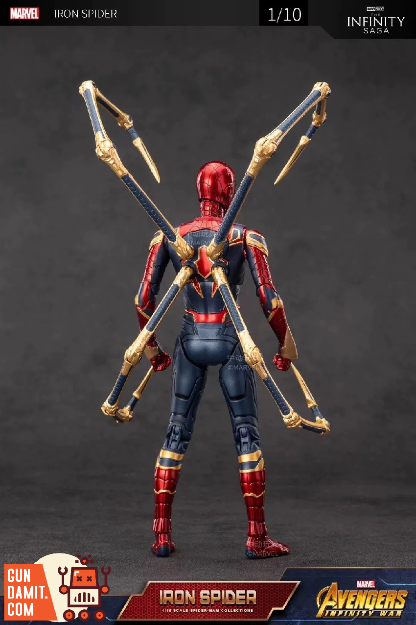 ZT Toys Iron Spider 2.0 Avengers Infinity War view 13 ZT Toys Iron Spider 2.0 Avengers Infinity War view 13