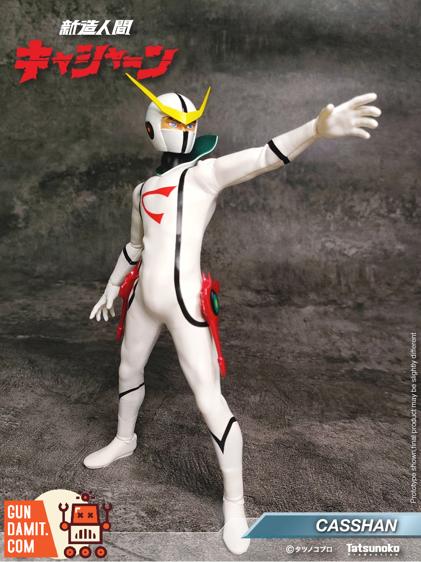 King Arts DFS085 Casshan Action Figure view 19 King Arts DFS085 Casshan Action Figure view 19